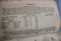 1828 PENNSYLVANIA SENATE JOURNAL 1828-29 SESSION VOL II - FOLD-OUTS - KD 9591