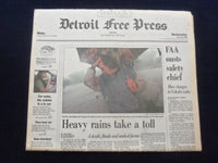 1996 JUNE 19 DETROIT FREE PRESS NEWSPAPER - FAA OUTS SAFETY CHIEF - NP 7264