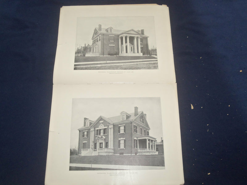 1901 JANUARY THE BRICKBUILDER MAGAZINE - AMERICAN ARCHITECTURE - ST 528A