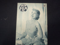 1949 JUNE 15 MON FILM FRENCH MAGAZINE - LANA TURNER & RICHARD HART - E 26155