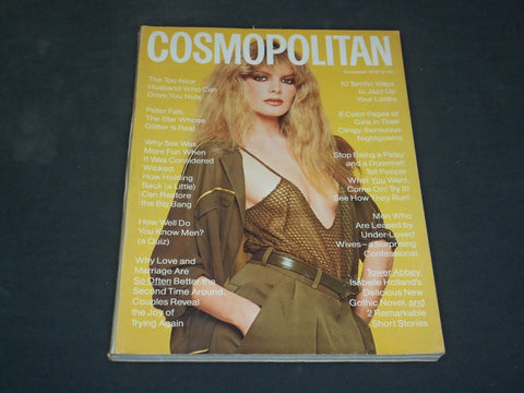1978 NOVEMBER COSMOPOLITAN MAGAZINE - RENE RUSSO, PHOTO BY SCAVULLO - SP 3105