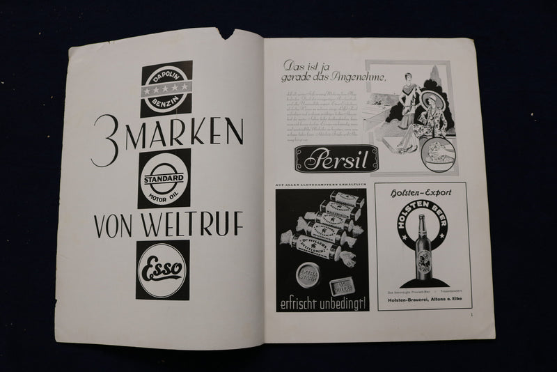 1931 JUNE LLOYD ZEITUNG MAGAZINE - GERMAN TEXT - E 11591