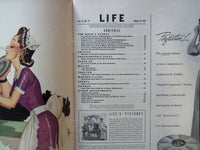 1942 MARCH 16 LIFE MAGAZINE - INFANTRYMAN PRIVATE TEED - L 278
