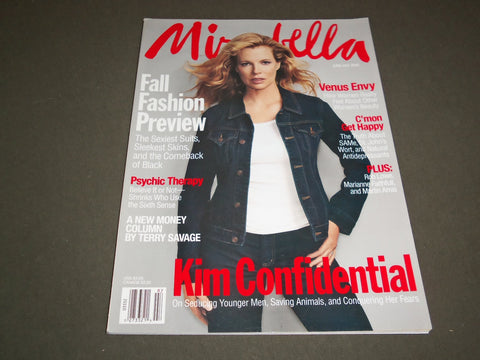 2000 JUNE/JULY MIRABELLA MAGAZINE - KIM BASINGER - SP 5477