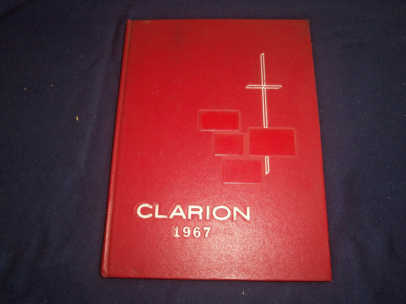 1967 CLARION MESSIAH COLLEGE YEARBOOK - GRANTHAM, PENNSYLVANIA - YB 2363