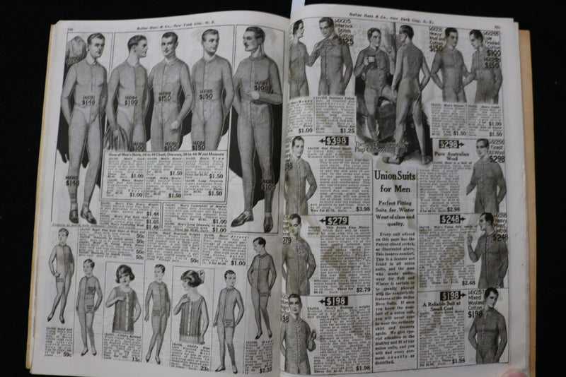 1915-1916 FALL AND WINTER FASHIONS BELLAS HESS & CO CATALOG - K 2450