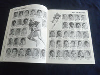 1980 OCTOBER 25 FOOTBALL PROGRAM - NORTHWESTERN UNIV VS INDIANA UNIV - SP 1217V