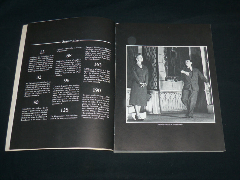 1982 RENAUD BARRAULT PARIS NOTRE SIECLE SOFTCOVER BOOK - FRENCH - R 705H