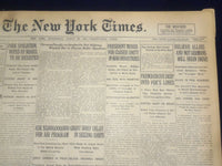 1918 MARCH 20 NEW YORK TIMES - ALLIES WILL BEGIN DRIVE - NT 8165