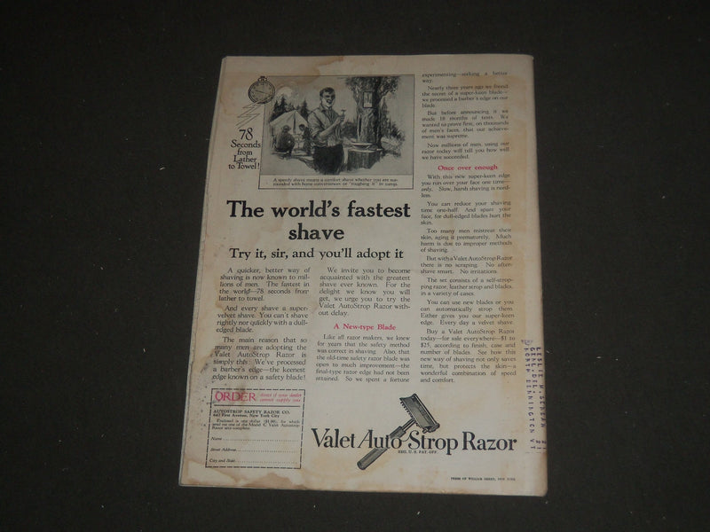 1923 SEPTEMBER 15 JUDGE MAGAZINE - J.M. FLAGG COVER - THE WEDDING RING - ST 5440