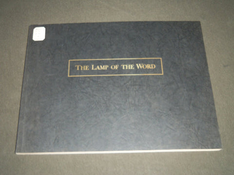 1955 THE LAMP OF THE WORD BOOK BY CANON CARR - SOFTCOVER - KD 3939