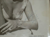 PATTI PAGE AUTOGRAPHED PHOTOGRAPH - J 6033