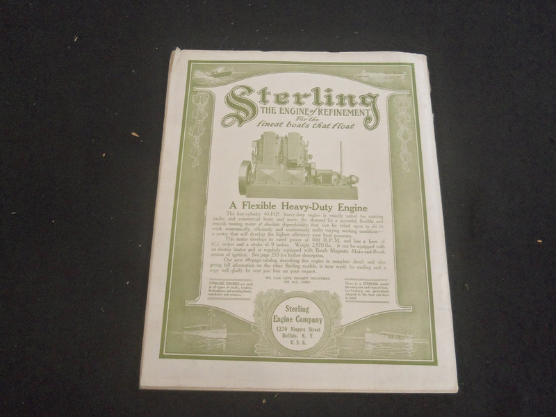 1914 MAY THE RUDDER MAGAZINE - ILLUSTRATIONS, STORIES, PHOTOS & ADS - B 4198T