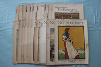 1931-1934 HOME ARTS NEEDLECRAFT MAGAZINE - LOT OF 20 - O 3968