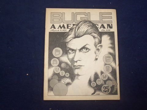 1976 MARCH 3 BUGLE AMERICAN MAGAZINE - DAVID BOWIE - J 9435