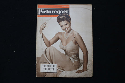 1949 AUGUST 13 PICTUREGOER MAGAZINE - CYD CHARISSE COVER - E 25962