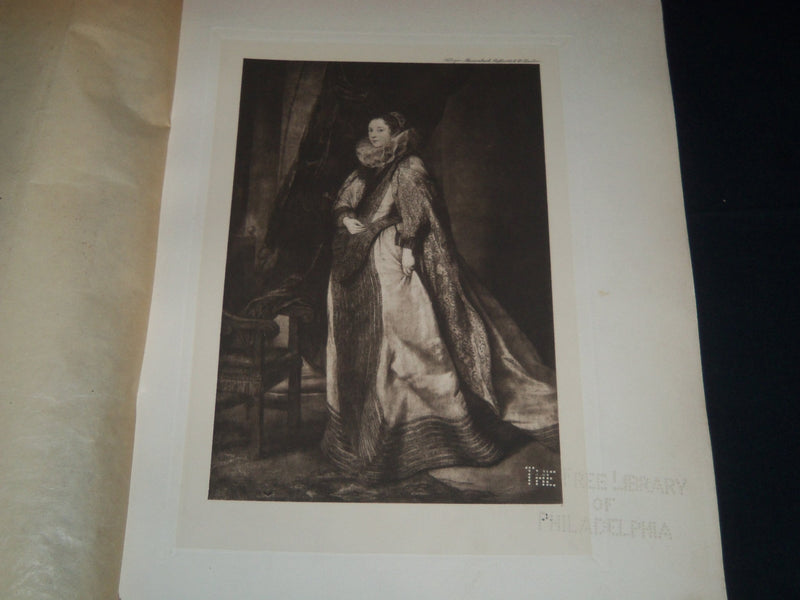 1900 FIFTY MASTERPIECES OF ANTHONY VAN DYCK VOLUME BY MAX ROOSES - Z 60