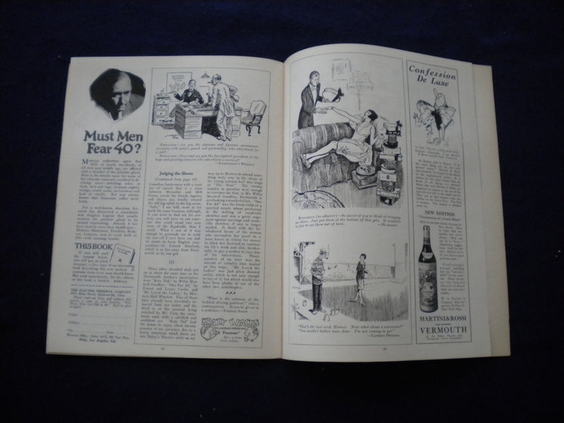1927 JUNE 11 JUDGE MAGAZINE - HOW'D YOU LIKE A LITTLE PUP LIKE ME? - B 435Z