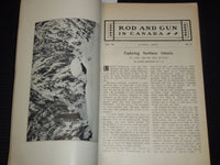 1906 APRIL ROD AND GUN IN CANADA AND MOTOR MAGAZINE - AUTO-ICEBOAT - J 8102