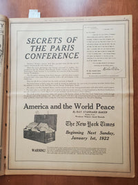 1921 DEC 28 NEW YORK TIMES - FRENCH REJECT HUGHES SUBMARINE OFFER - NT 8046