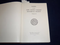 1951 NEW HAVEN COLOGY HISTORICAL SOCIETY PAPERS VOL 10 - CONNECTICUT- KD 2951S