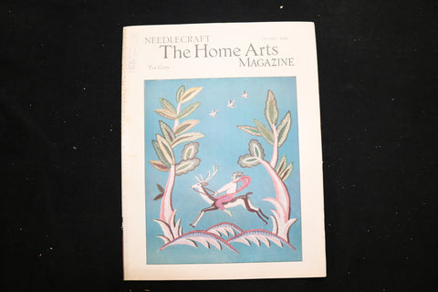 1934 OCTOBER NEEDLECRAFT MAGAZINE - NEEDLEWORK COVER - E 9945