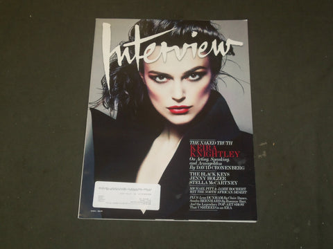 2012 APRIL INTERVIEW MAGAZINE - KEIRA KNIGHTLEY COVER - B 1408