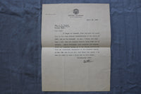 1946-1948 THE ORANGE AND BLUE MAGAZINE-MILTON ACADEMY -LOT 0F 4 + LETTER - K 717