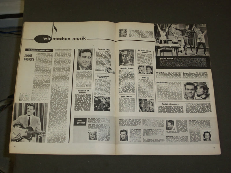 1961 JAN 3 FILM REVIEW (GERMAN) MAGAZINE - NICE PHOTOS, ARTICLES & ADS - B 4007