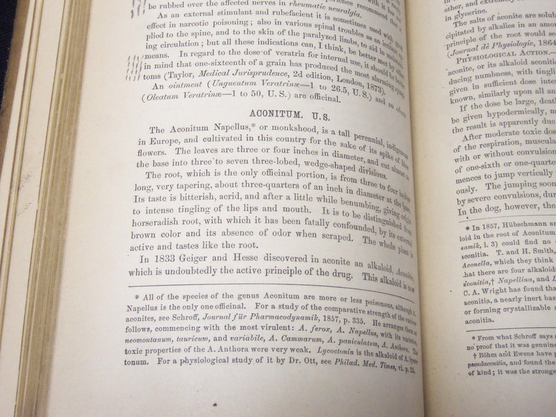 1883 A TREATISE ON THERAPEUTICS BY H. C. WOOD M. D. - MEDICA - KD 5860