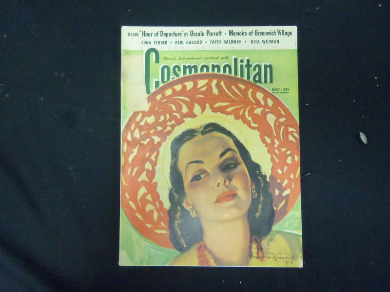 1941 JULY COSMOPOLITAN MAGAZINE - ILLUS COVER - ARTICLES, STORIES, ADS - ST 3044