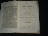 1843-1847 WESTMINSTER REVIEW MAGAZINE LOT OF 3 ISSUES - WR 260