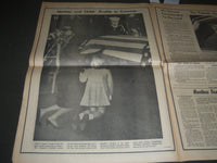 1963 NOV 25 NEW YORK JOURNAL AMERICAN - THE NATION STOOD STILL - JFK - NP 2397