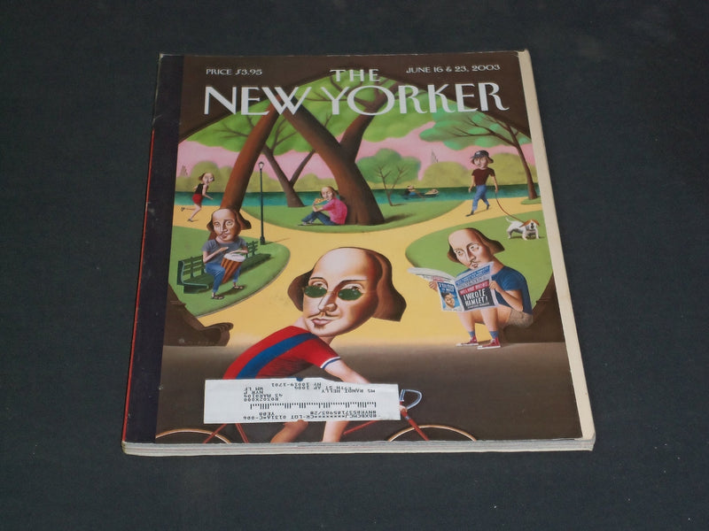 2003 JUNE 16 & 23 THE NEW YORKER MAGAZINE - ILLUSTRATED COVER - NY 1982