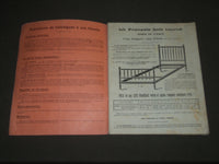 1911 COLLET MERIAUD AMEUBLEMENTS FRENCH CATALOGUE - FR 345