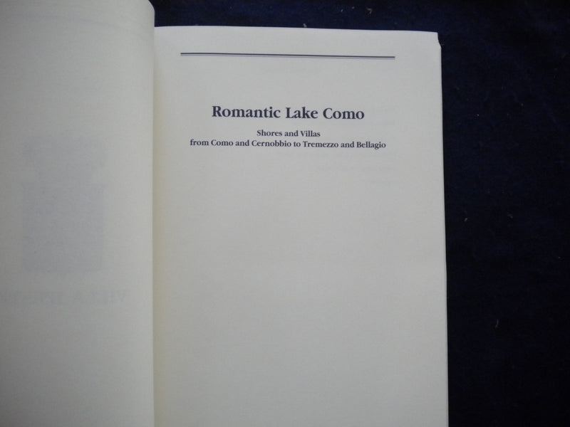 1995 ROMANTIC LAKE COMO - NODO LIBRI - LOT OF 2 - SOFTCOVER BOOKS - KD 8026