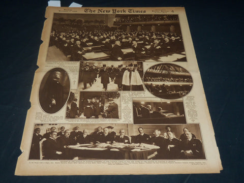 1920 DECEMBER 5 NEW YORK TIMES PICTURE SECTION - ARMY - NAVY GAME - NT 8794