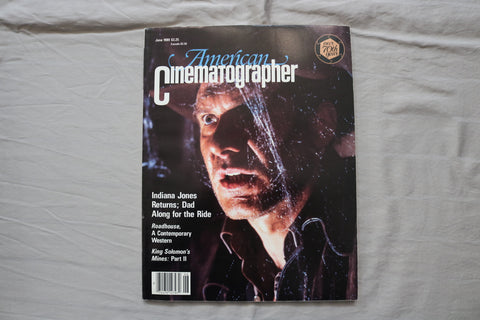 1989 JUNE AMERICAN CINEMATOGRAPHER MAGAZINE - HARRISON FORD COVER - E 19874