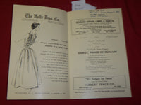 1955-1960 CLEVELAND PLAYHOUSE PROGRAM LOT OF 4 - DOM DELUISE - O 1098F