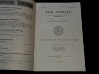 1964-1966 THE ANNALS POLITICAL & SOCIAL SCIENCE MAGAZINE LOT OF 10 - WR 744