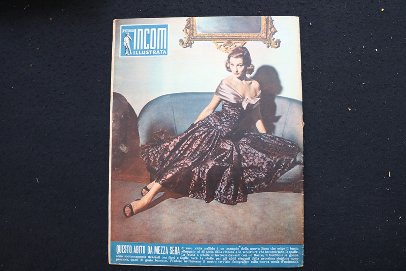 1954 SEPTEMBER 4 INCOM ILLUSTRATA MAGAZINE - GRACE KELLY COVER - E 25820