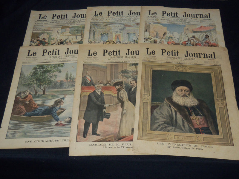 1900'S LE PETIT JOURNAL SUPPLEMENT ILLUSTRE MAGAZINES HUGE LOT OF 400+ - #3