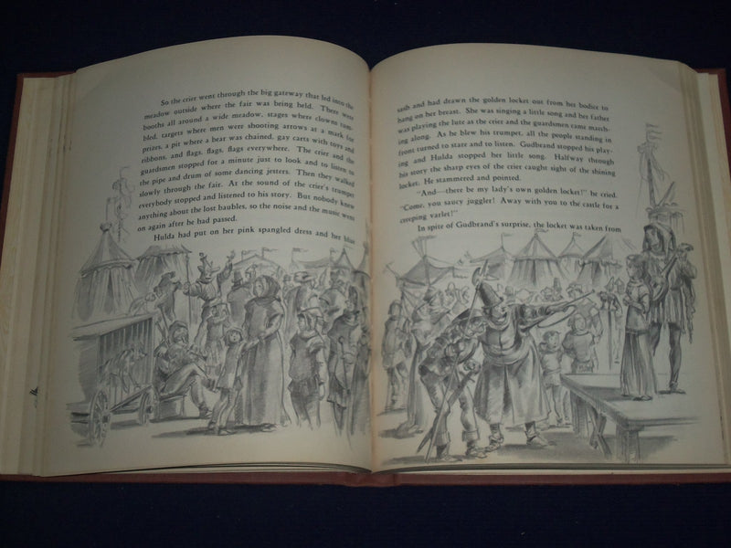 1948 ROBIN HOOD'S ARROW BOOK BY EUGENIA STONE - ILLUSTRATIONS BY BUSONI- KD 2260