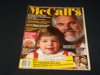1984 SEPTEMBER MCCALL'S MAGAZINE - KENNY & CHRISTOPHER ROGERS COVER - E 761