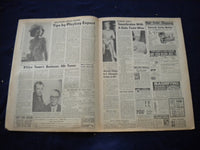 1962 MARCH 25 NEW YORK MIRROR NEWSPAPER - GLORIA TALBOT COVER PHOTO - NP 5999