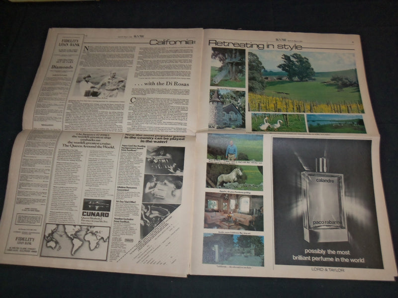 1979 APRIL 27-MAY 4 W MAGAZINE - GREAT STORIES, PHOTOS & ADS - NP 3358