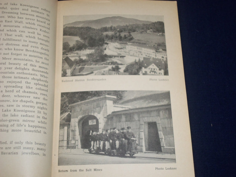 1955 OBERSALZERG HISTORY OF A MOUNTAIN JUDITH BOOK BY JOSEF GEISS - J 1655