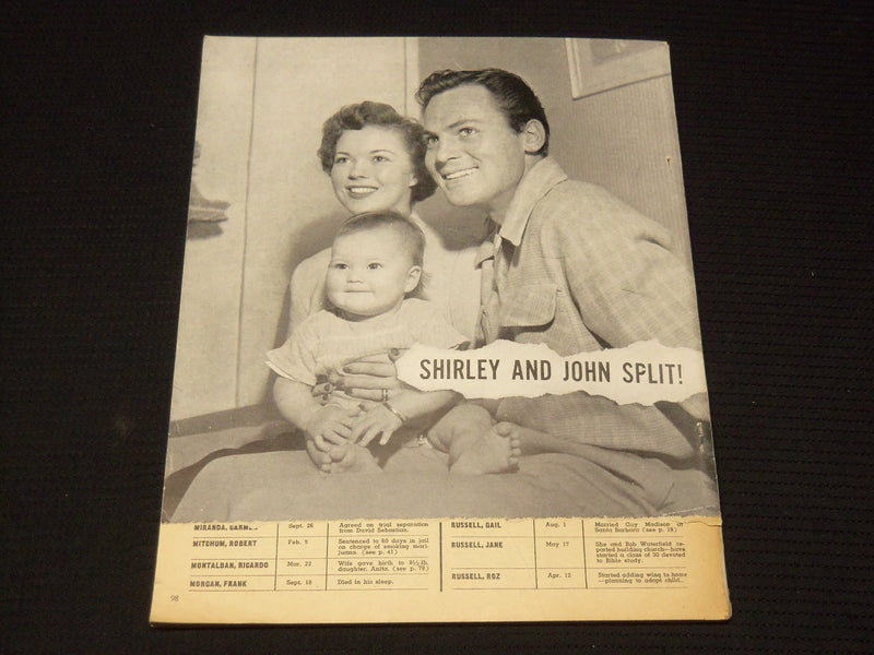 1950 HOLLYWOOD YEARBOOK MAGAZINE - JUNE ALLYSON COVER - E 13503