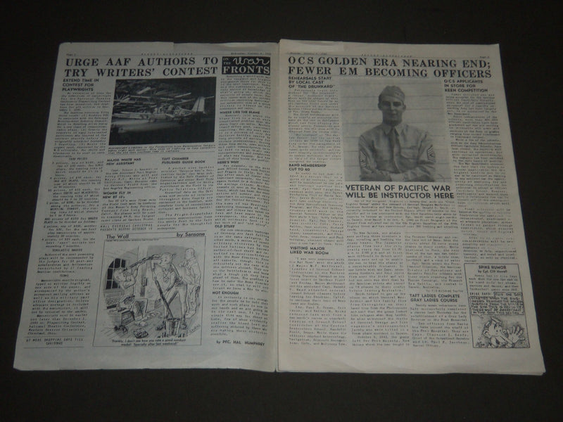 1943 OCTOBER 6 THE GARDNER FIELD FLIGHT DISPATCHER - DON AMECHE COVER - ST 5087