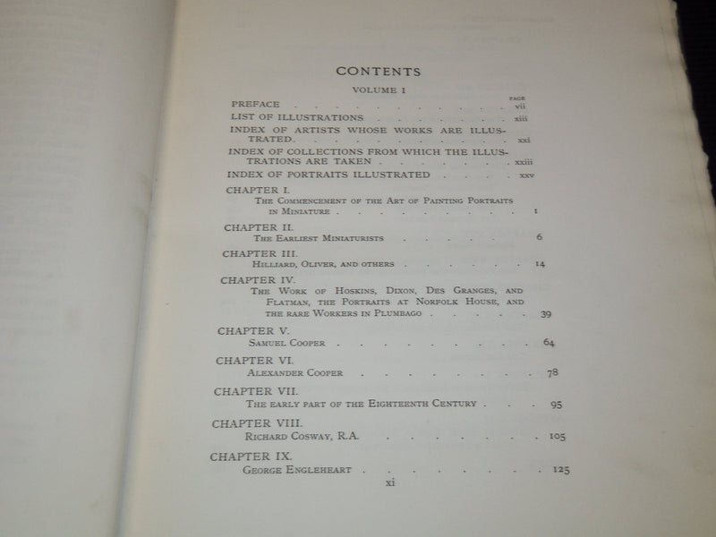 1904 HISTORY OF PORTRAIT MINIATURES BY GEORGE C. WILLIAMSON VOLUME 1 & 2 - #19